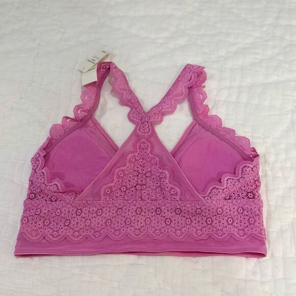 NWT Aerie Eyelet Racerback Bralette - Removable Padding - Picture 4 of 5